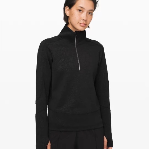 lululemon athletica Tops - LULULEMON RUN TO RESET 1/4 ZIP JACKET